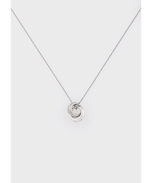 "Double Ring Motif" ネックレス