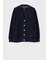 "Stripe Bar" インレイ カーディガン