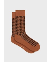 "Houndstooth" ソックス
