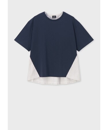 ウィメンズ シャツ コンビ フレア カットソー