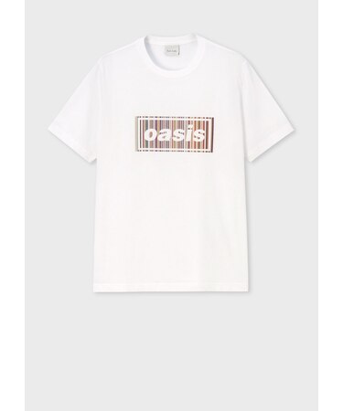 Paul Smith × Oasis シグネチャーストライプロゴ Tシャツ