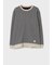 ヘリンボーンジャカード ロングスリーブTシャツ