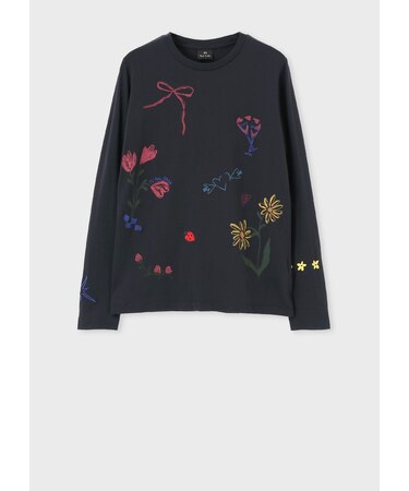 ウィメンズ "Daisy Chain Doodle" 長袖Tシャツ