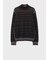 "Signature Stripe" ロールネック ニット