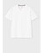 リブ Vネック 半袖Tシャツ