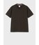 リブ Vネック 半袖Tシャツ