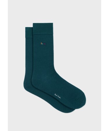 "Paul Smith" カラフル ロゴ エンブロイダリー ソックス