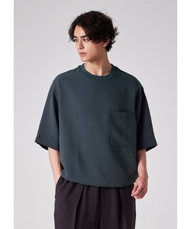 ライトドライテクスチャー ドローストリング Tシャツ