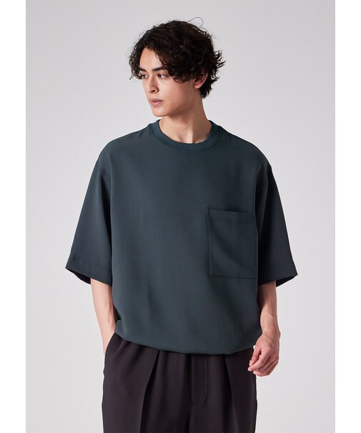 ライトドライテクスチャー ドローストリング Tシャツ