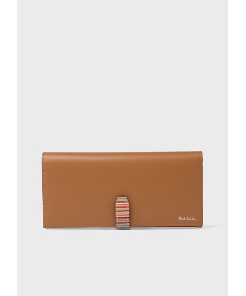 Paul Smith 長財布　シグネチャーストライプタブ　新品未使用品　ブルー シグネチャーストライプタブ 長財布｜ポール・スミスバッグの
