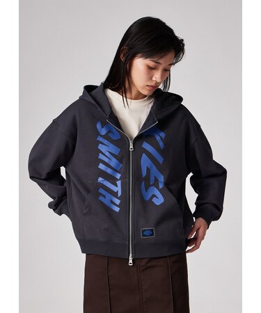 ウィメンズ Dickies□ × PS Paul Smith  ジップアップ パーカ