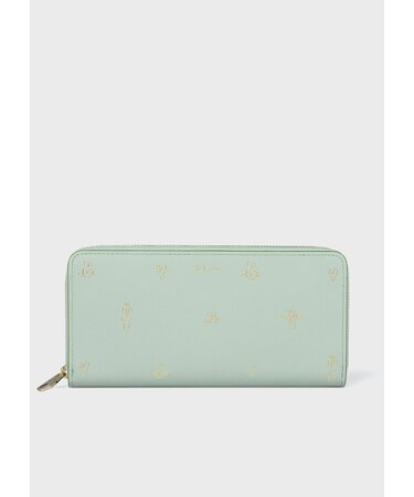 ミックスドゥードゥル ラウンドジップ 長財布