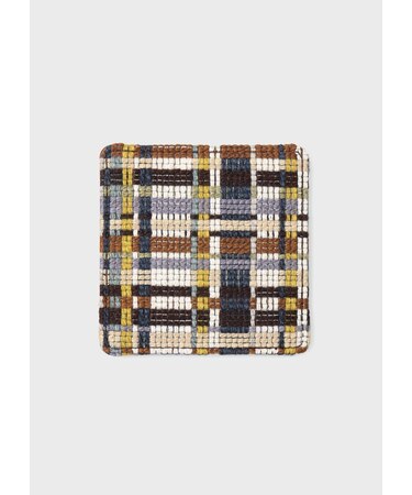 Paul Smith + Maharam "Stepped Plaid" コースター