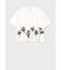 ウィメンズ フラワー ヘムプリント 半袖Tシャツ