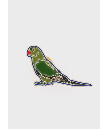 "Paul Smith Loves Barbour" "Parrot" ピンバッジ