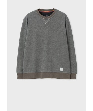 ヘリンボーンジャカード ロングスリーブTシャツ
