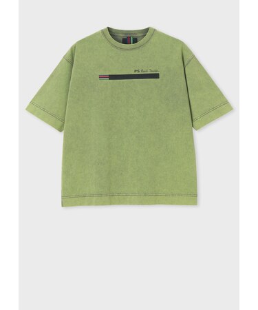 "Sports Stripe Bar" ヴィンテージライク Tシャツ