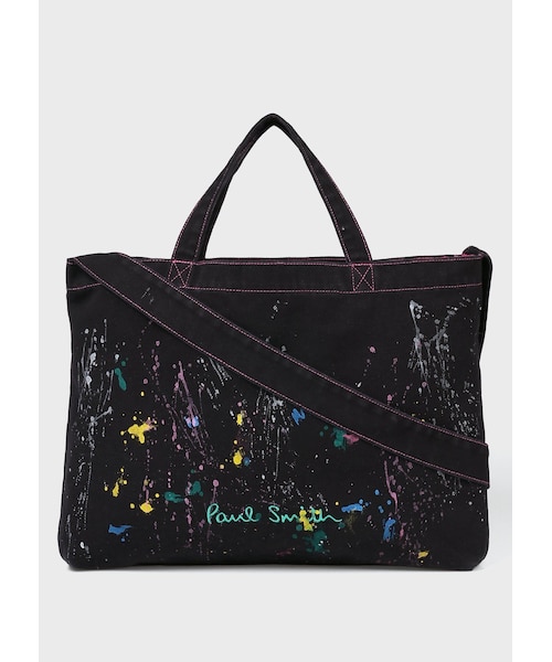 Paul Smith Logo スプラッシュペイント トートバッグ｜ポール・スミス