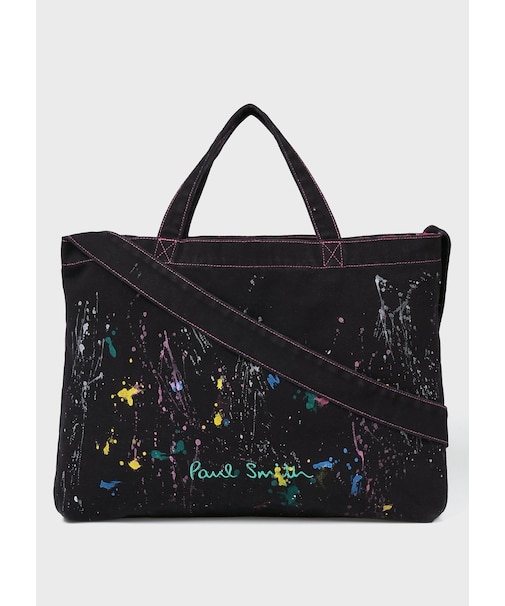 Paul Smith Logo スプラッシュペイント トートバッグ