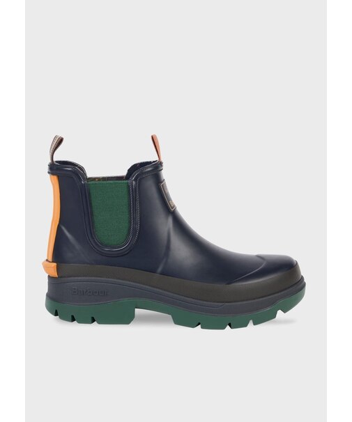 "Paul Smith loves Barbour" サイドゴアレインブーツ
