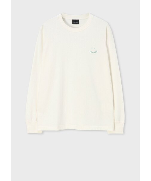 "Happy" 長袖Tシャツ