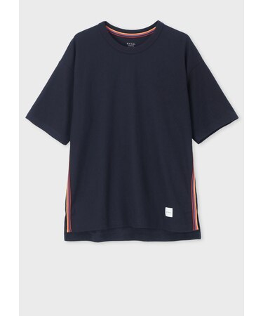 アーティストストライプテープ メッシュ Tシャツ