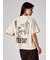 ウィメンズ Dickies□ × PS Paul Smith バックプリント 半袖Tシャツ