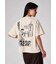 ウィメンズ Dickies□ × PS Paul Smith バックプリント 半袖Tシャツ