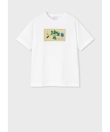 ウィメンズ "Woven Label" 半袖Tシャツ