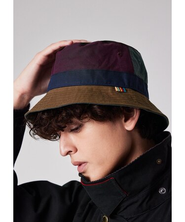 "Paul Smith Loves Barbour" バケットハット