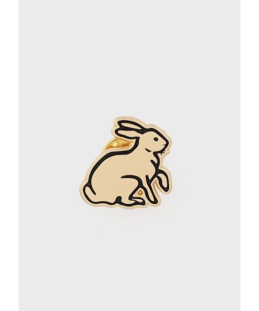"Paul Smith Loves Barbour" "Rabbit" ピンバッジ