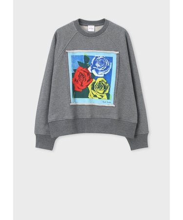 ウィメンズ "Roses" クルーネック スウェット