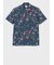 "Faded Floral" オープンカラーシャツ