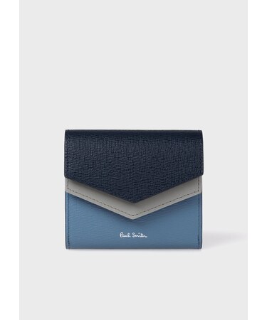 カラーブロックSS26 2つ折り財布