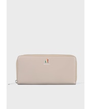 マーケトリーストライプラビット 長財布