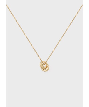 ウィメンズ "Double Ring Motif" ネックレス