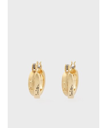 ウィメンズ "Double Ring Motif" ピアス