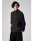 "Paul Smith loves Barbour" カラーブロック ジップアップニット