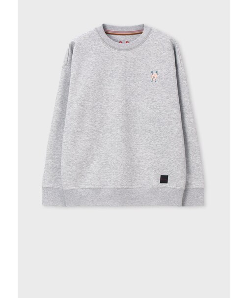 “Heart Embroidery” ダンボール ロングスリーブTシャツ