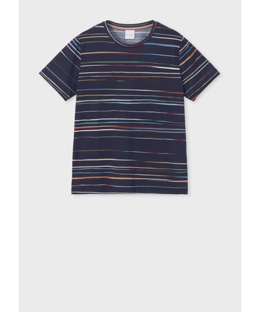 ウィメンズ "Signature Pinstripe" 半袖Tシャツ