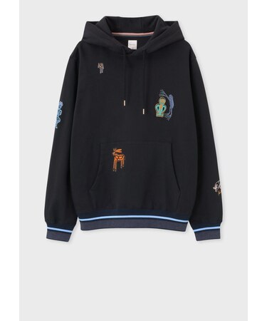 "Little Beasts Embroidery" パーカ