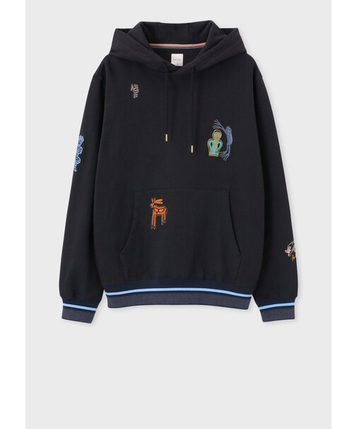 "Little Beasts Embroidery" パーカ