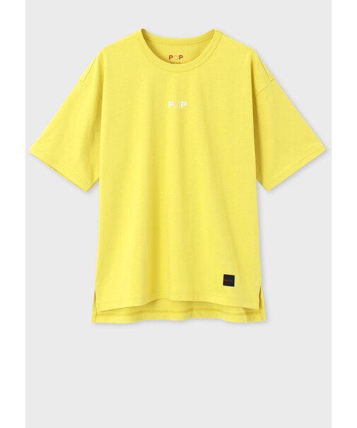 "POP"プリント 半袖Tシャツ