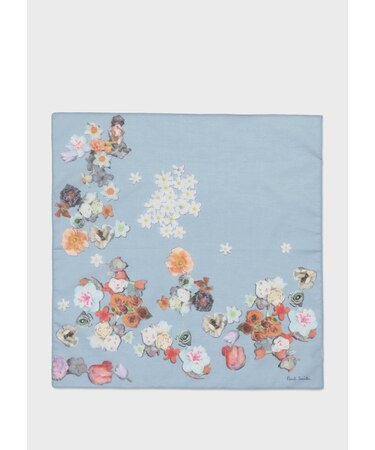 "Climbing Floral" プリントハンカチ