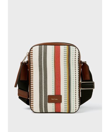 Paul Smith + Maharam "Metered Stripe" ショルダーバッグ