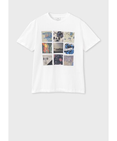 ウィメンズ コラージュプリント 半袖Tシャツ