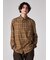 "Paul Smith loves Barbour" タータンチェック カジュアルシャツ