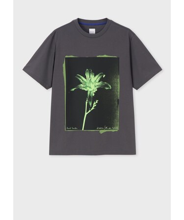 "Photo Floral" 半袖Tシャツ