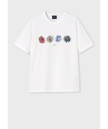"Luminesent Floral" 半袖Tシャツ