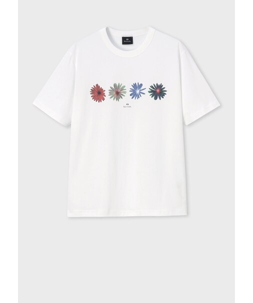 "Luminesent Floral" 半袖Tシャツ